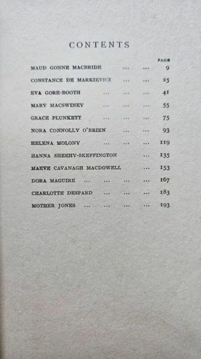 Rebel Irish Women (1935 1st Ed) Irish History Book - Image 4