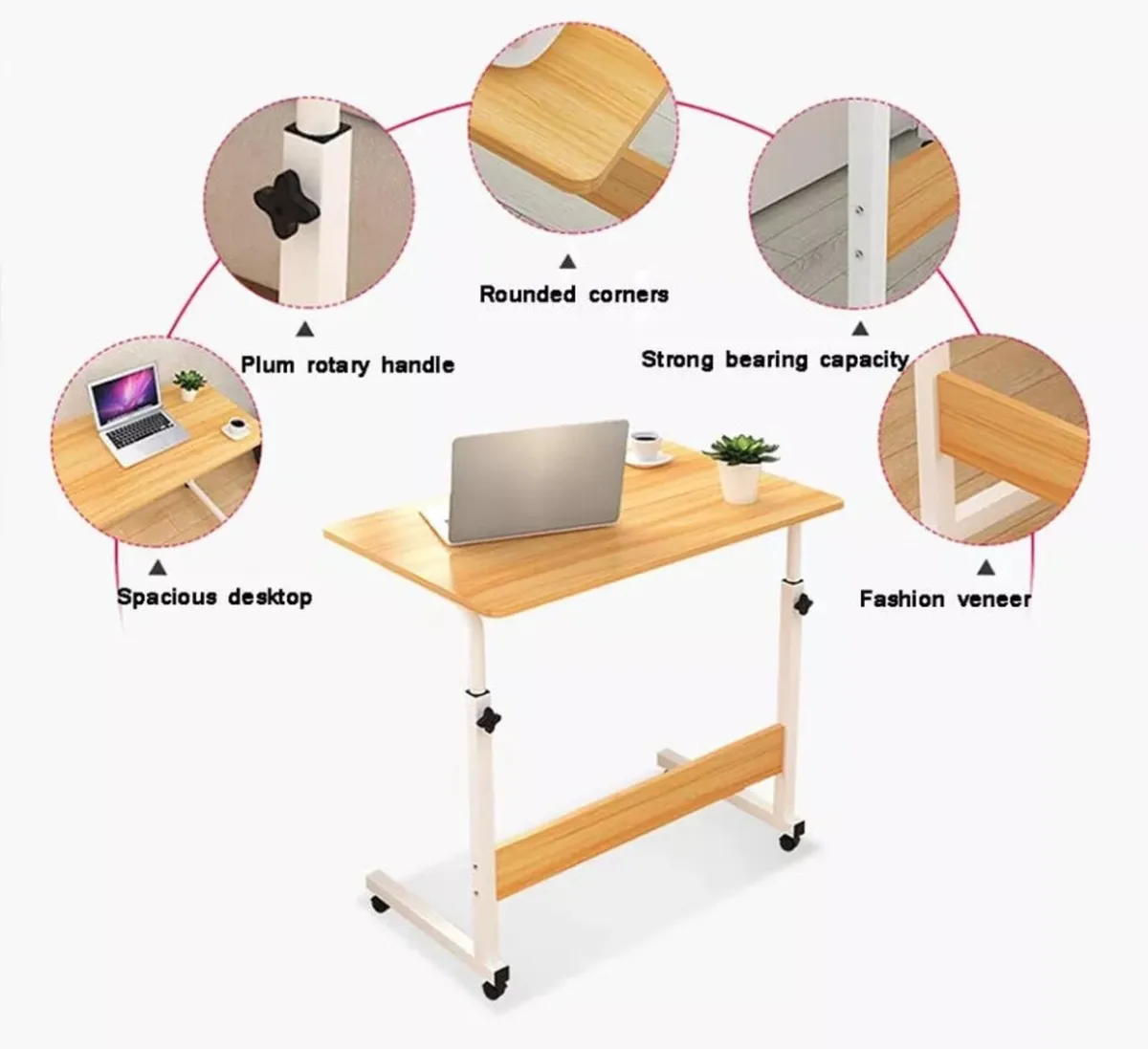 Multi-Purpose Computer Study Desk Laptop Table NEW - Image 3