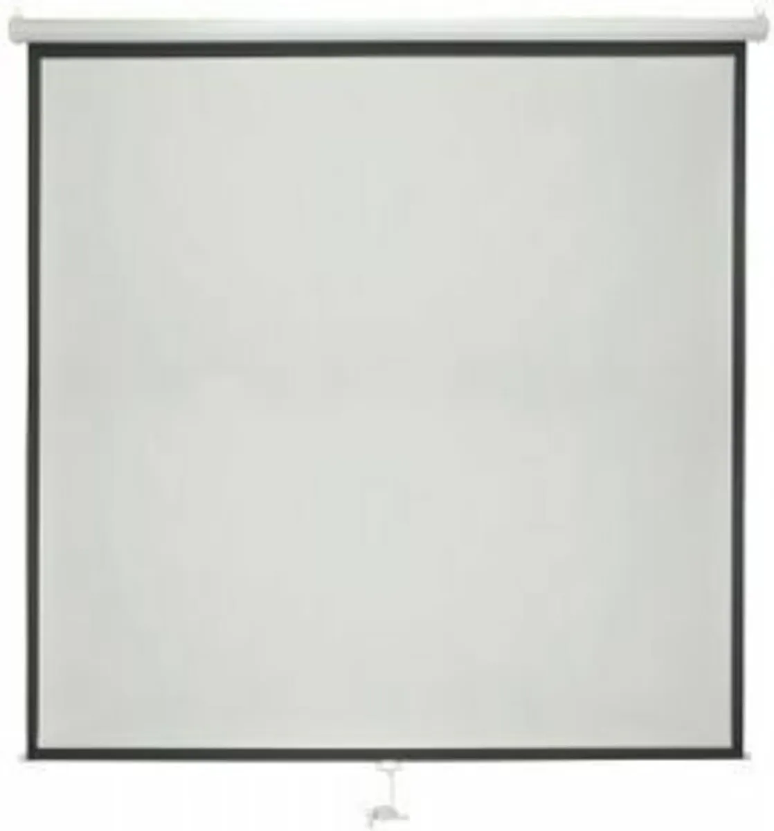 100" Pulldown 4:3 Projector Screen with Auto Lock
