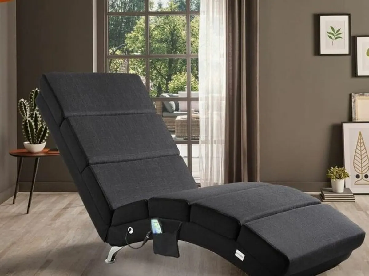 Relaxing Lounger XXL, Massage and Heating Function - Image 3