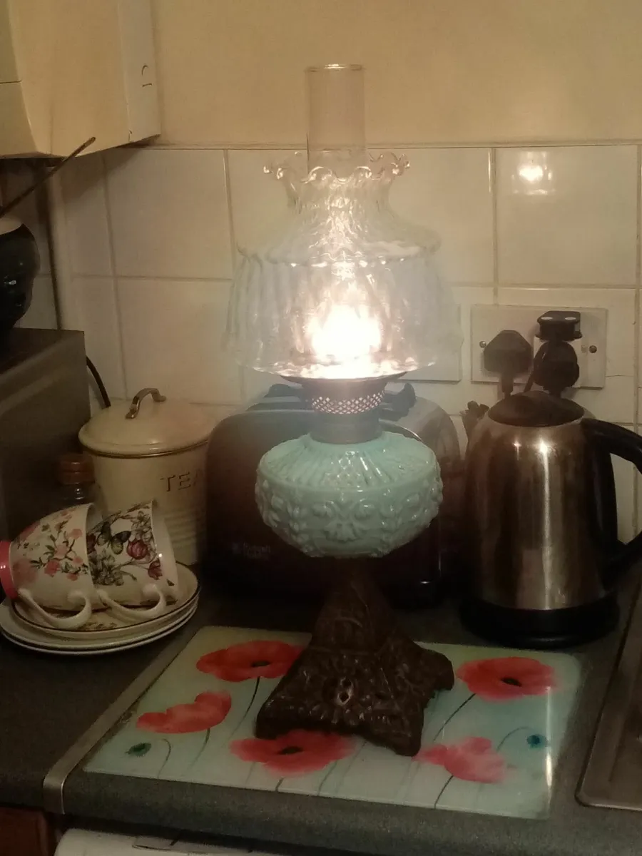 Victorian Oil Lamp - Image 1