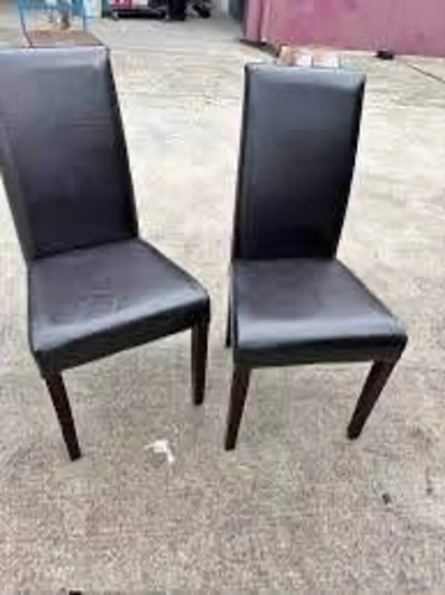 6 dining chairs - Image 2