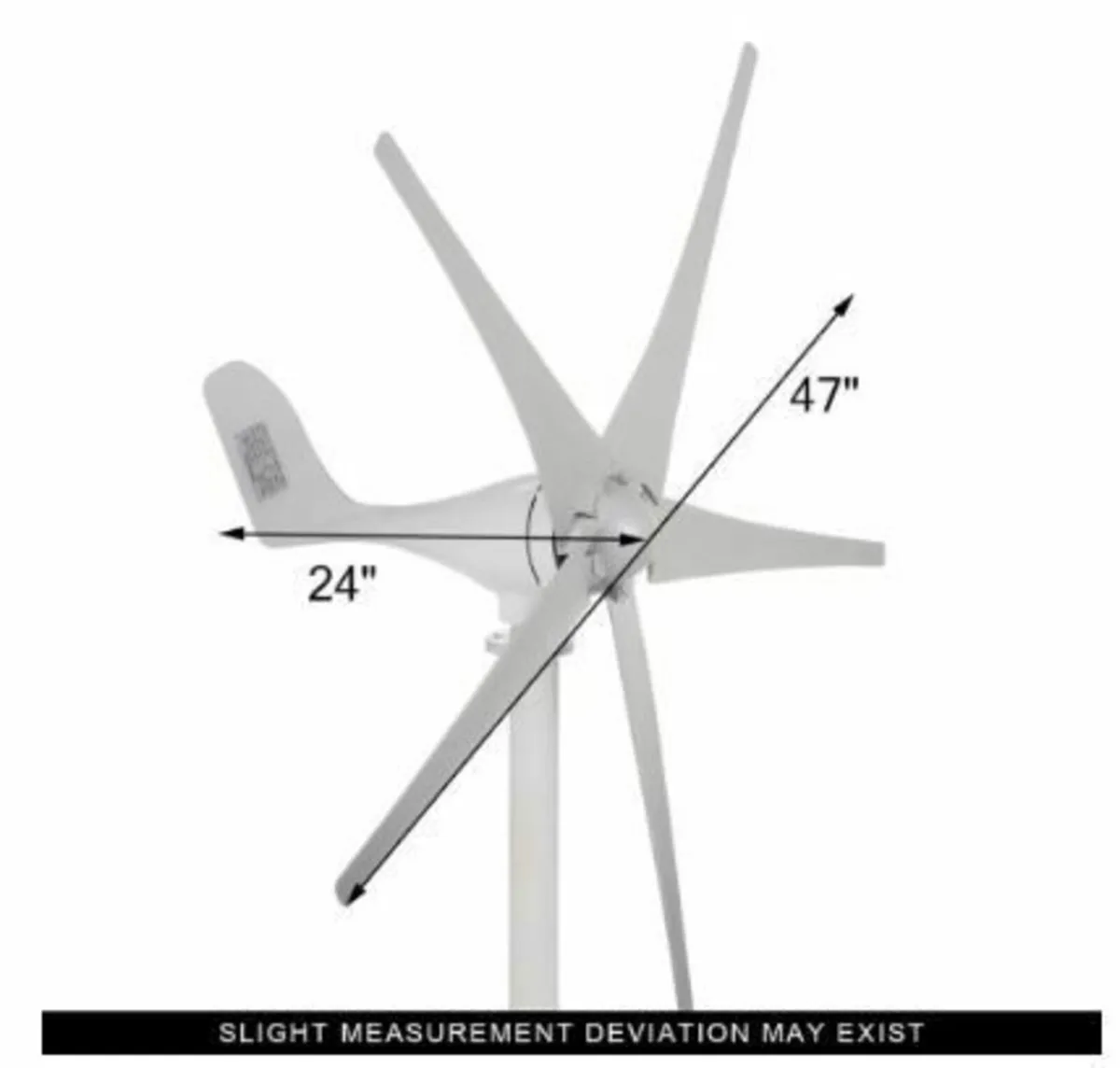 500W Wind Turbine Generator–Clean Green Energy Use - Image 3