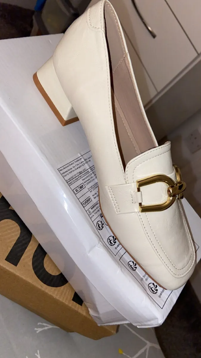 Cream Shoes Brand New Never Worn - Image 1