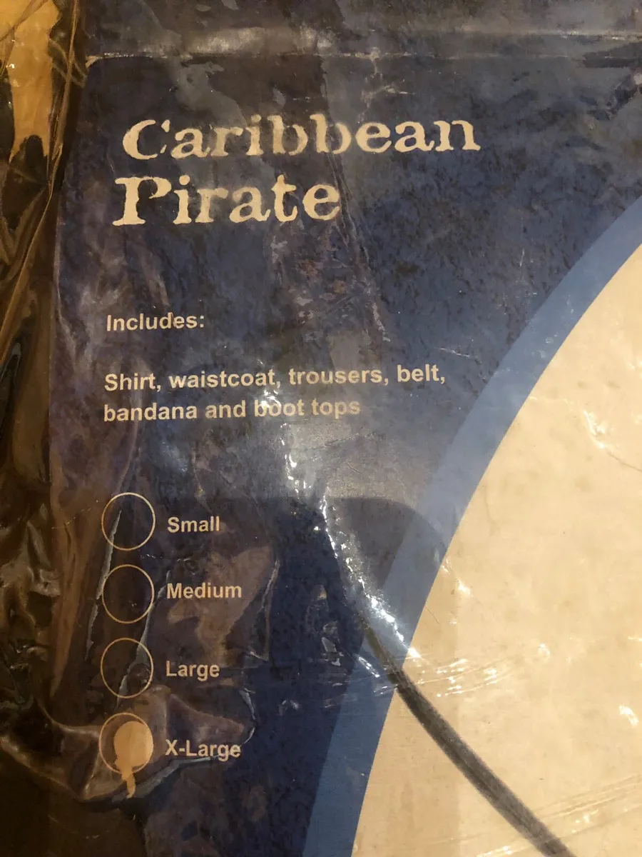 Adult Pirate Costume XL - Image 2