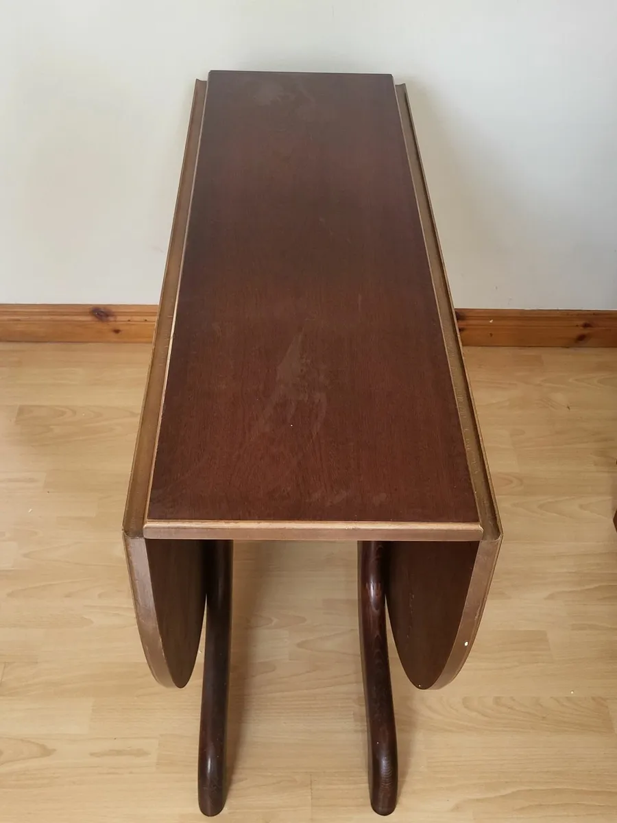 Mahogany Kitchen Table (Foldable) - Image 2