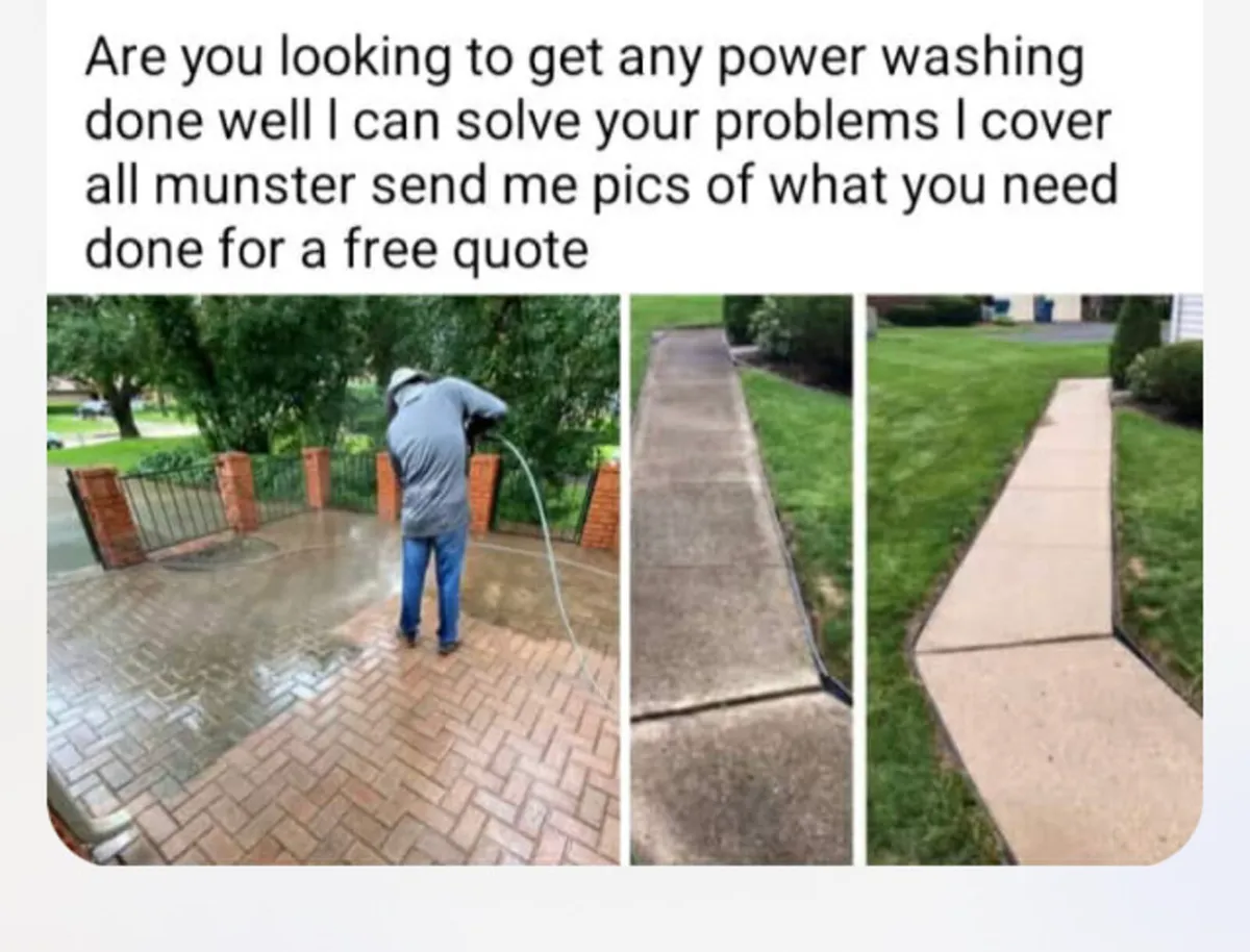Powerwashing