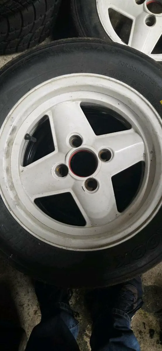 Revolution 4 spoke 13inch wheels - Image 1