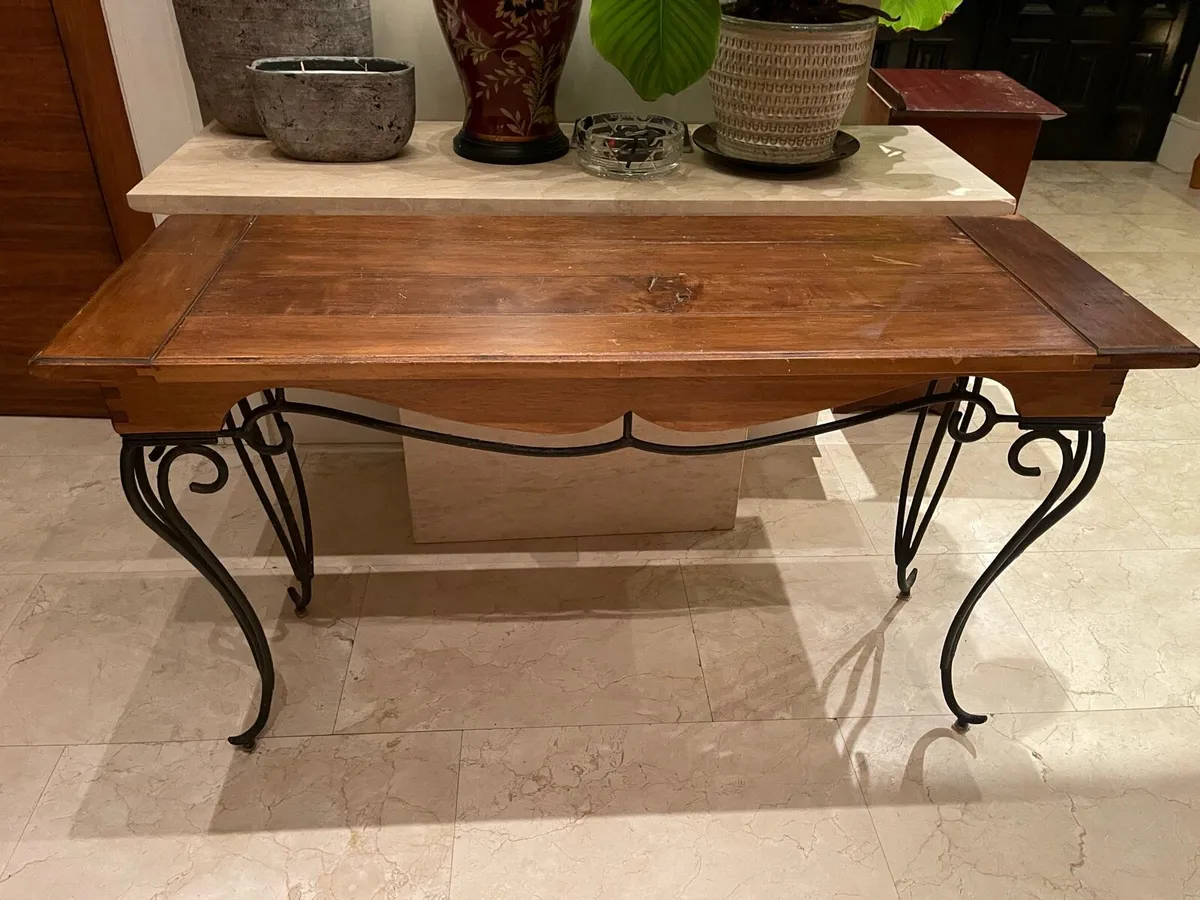 Stunning Rustic Console Table -Hall Table -Deliver - Image 1