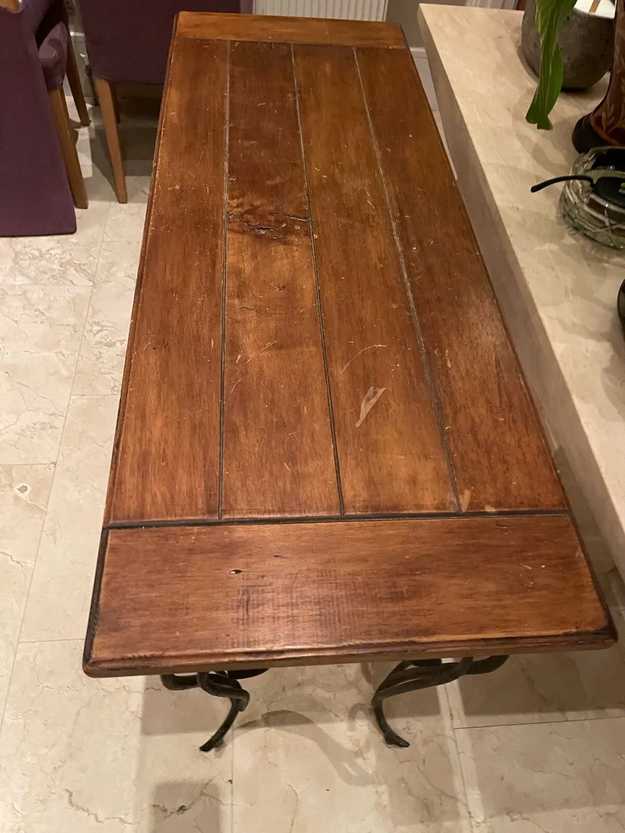 Stunning Rustic Console Table -Hall Table -Deliver - Image 2