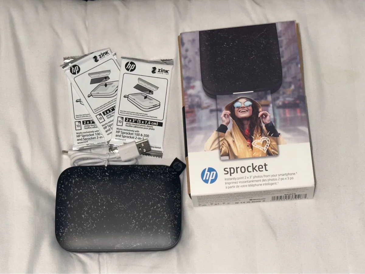 HP Sprocket 2x3 Photo Printer - Image 1