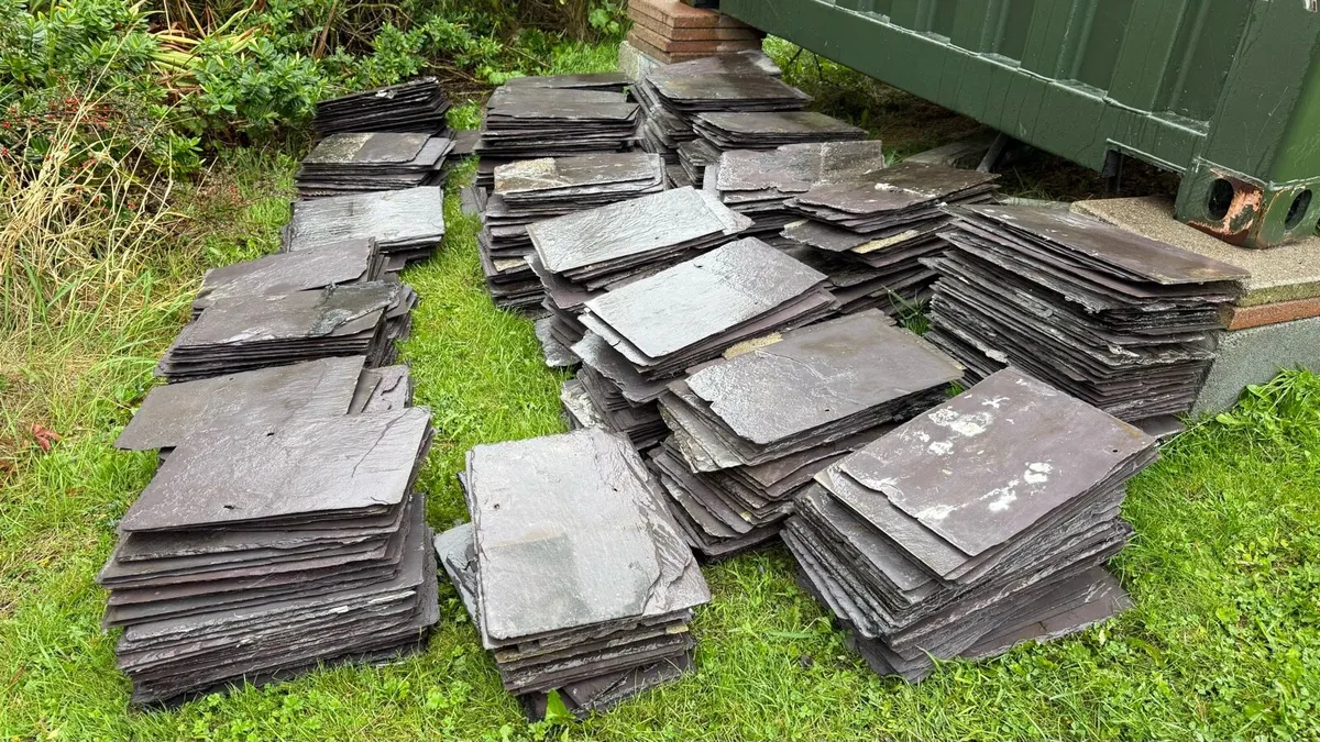 Slate roof tiles x 750 - Image 1