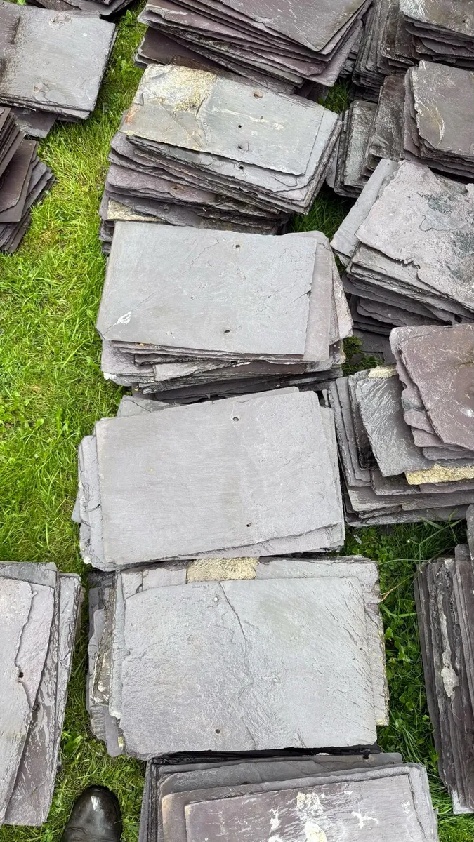 Slate roof tiles x 750 - Image 2