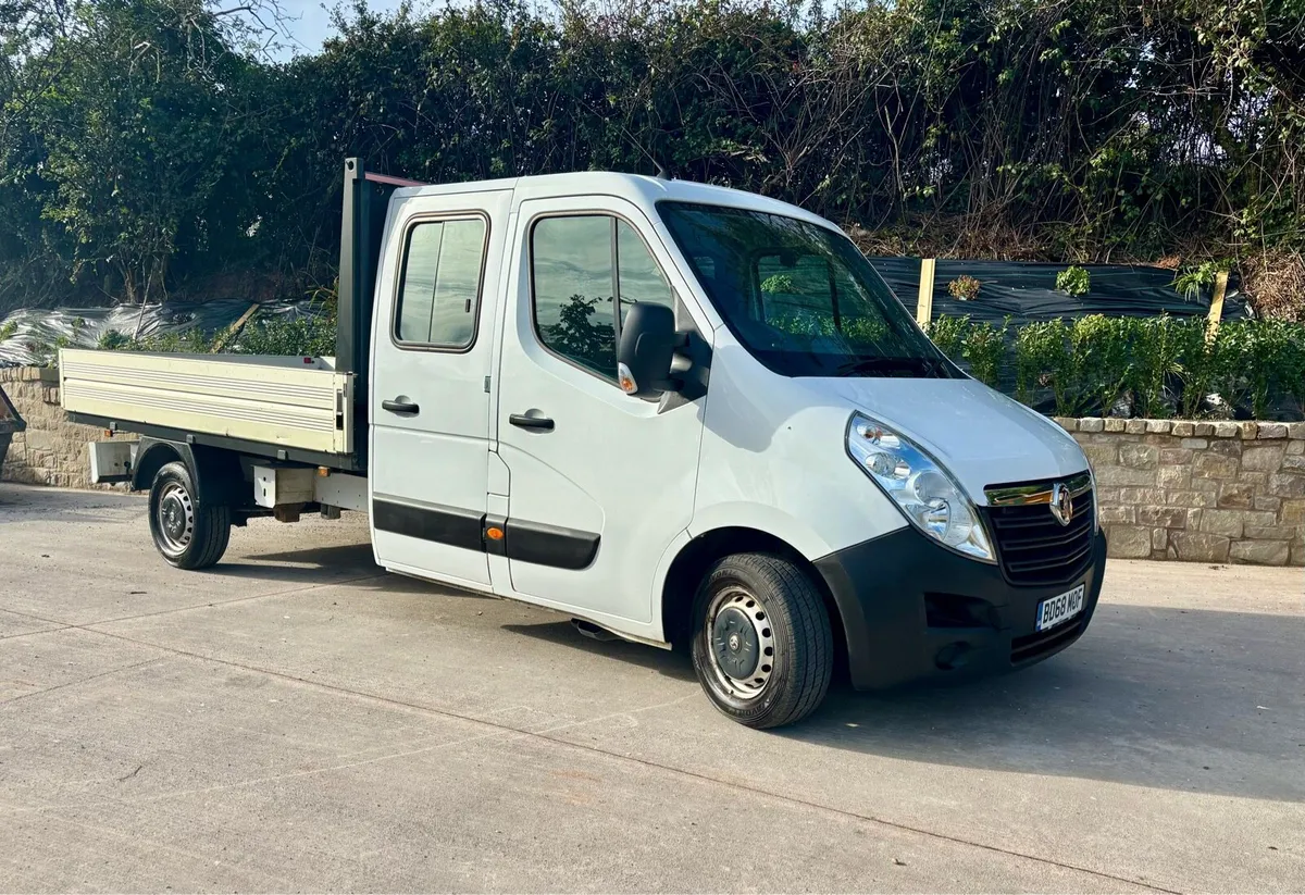 2019 VAUXHALL MOVANO CREW PICK UP Renault master - Image 1