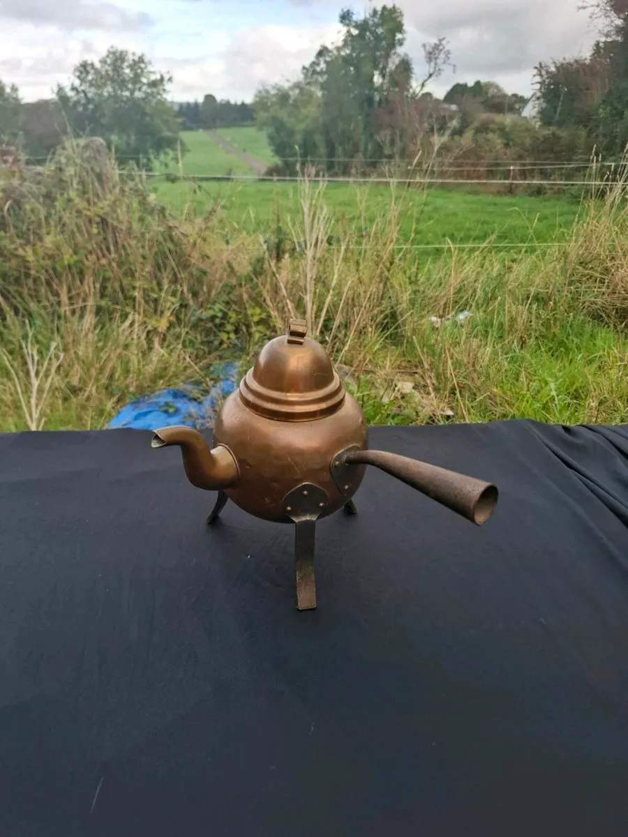 2 cups copper samovar possible to post - Image 2