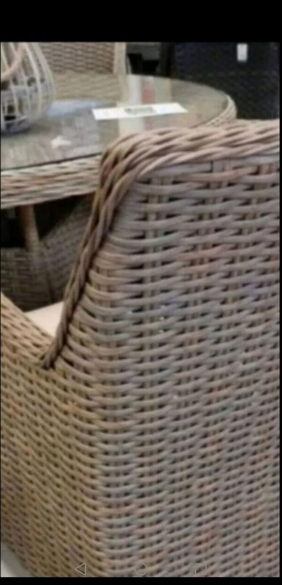 **CLEARANCE** Brand New Basket Rattan 6 Seater - Image 2
