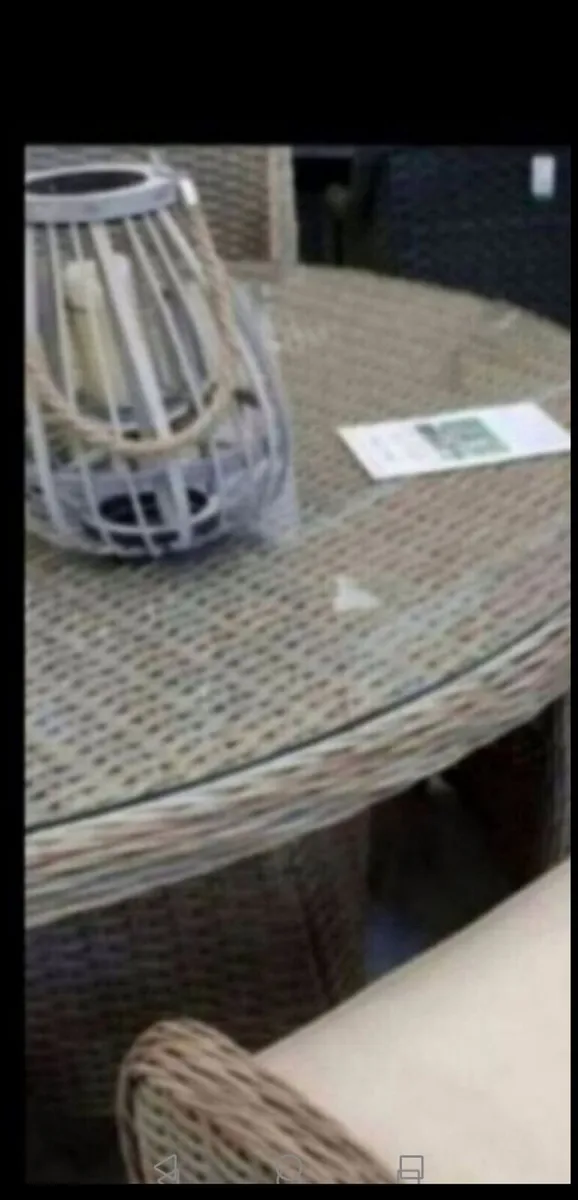**CLEARANCE** Brand New Basket Rattan 6 Seater - Image 3