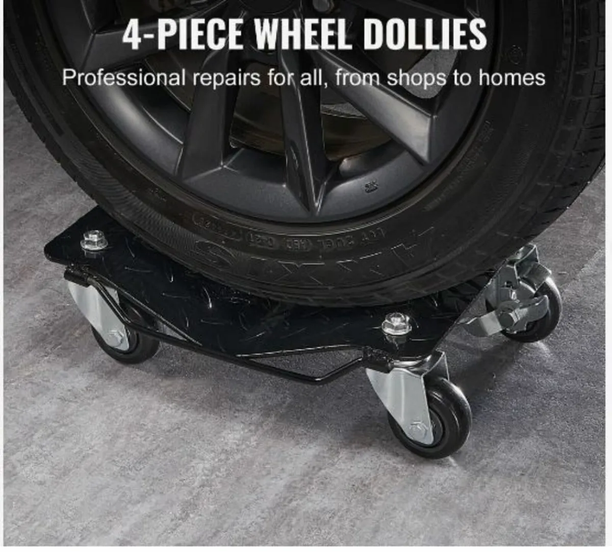 Car Dolly Wheel Tire Dolly 4 PCS Heavy - Image 2