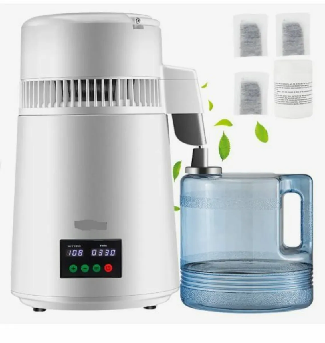 4L Water Distiller 1L/H Distilled Water - Image 1