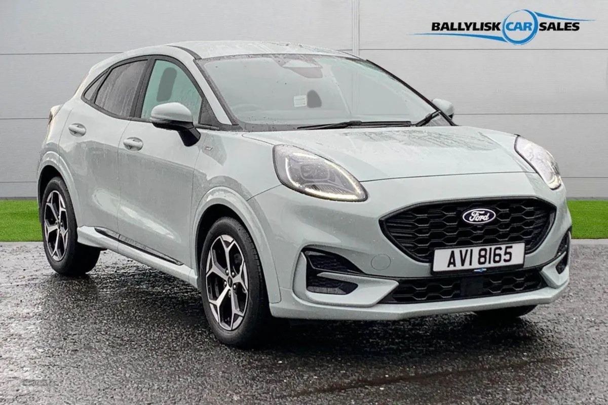 Ford Puma 1.0t 125PS St-line in Cactus Grey With - Image 1