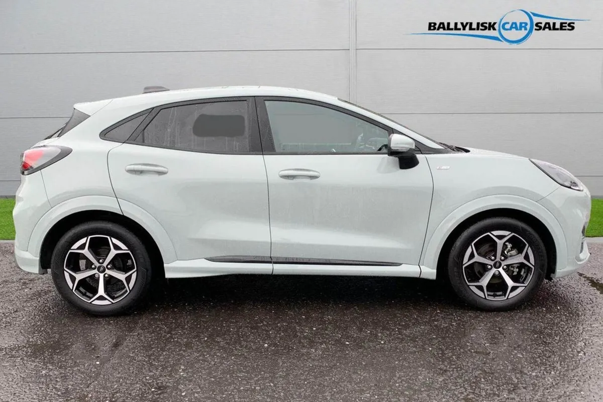 Ford Puma 1.0t 125PS St-line in Cactus Grey With - Image 3