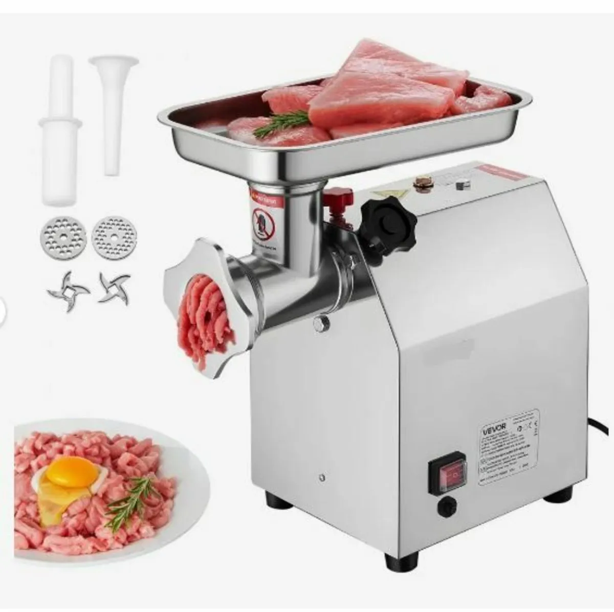 Commercial Electric Meat Grinder - Image 1
