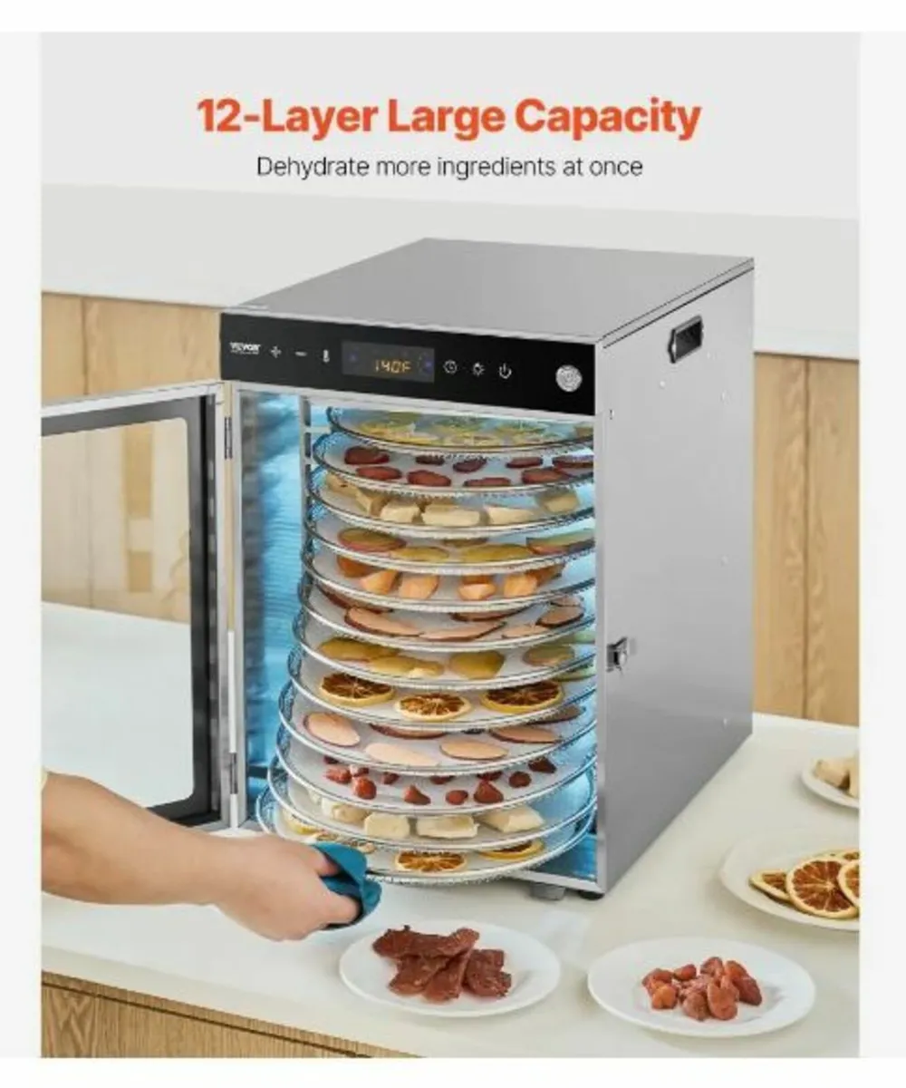 Rotary Food Dehydrator Machine - Image 3