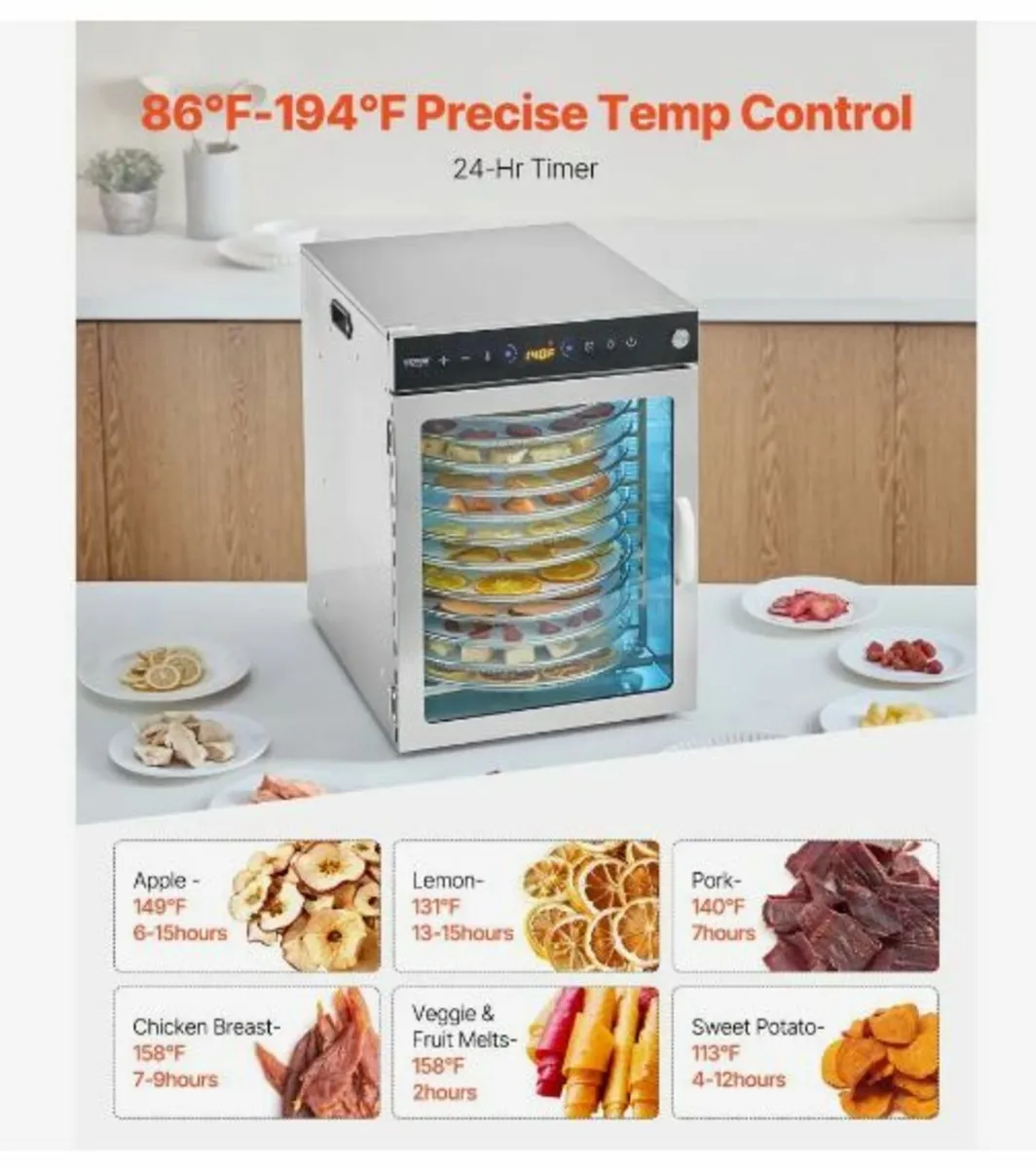Rotary Food Dehydrator Machine - Image 4