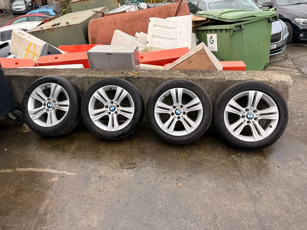 BMW Alloys with tyres - Image 1