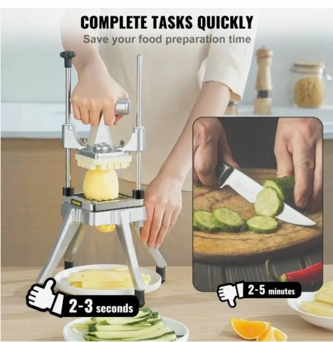 Commercial Vegetable Fruit Chopper - Image 4