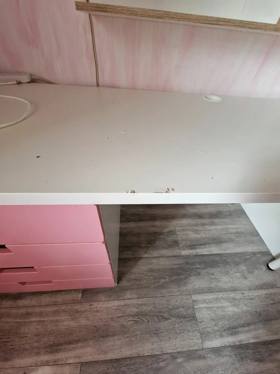 Ikea stuva loft bed with desk  and wardrobe - Image 3