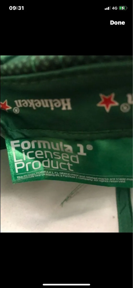 Formula 1 Heineken Cap - Image 4