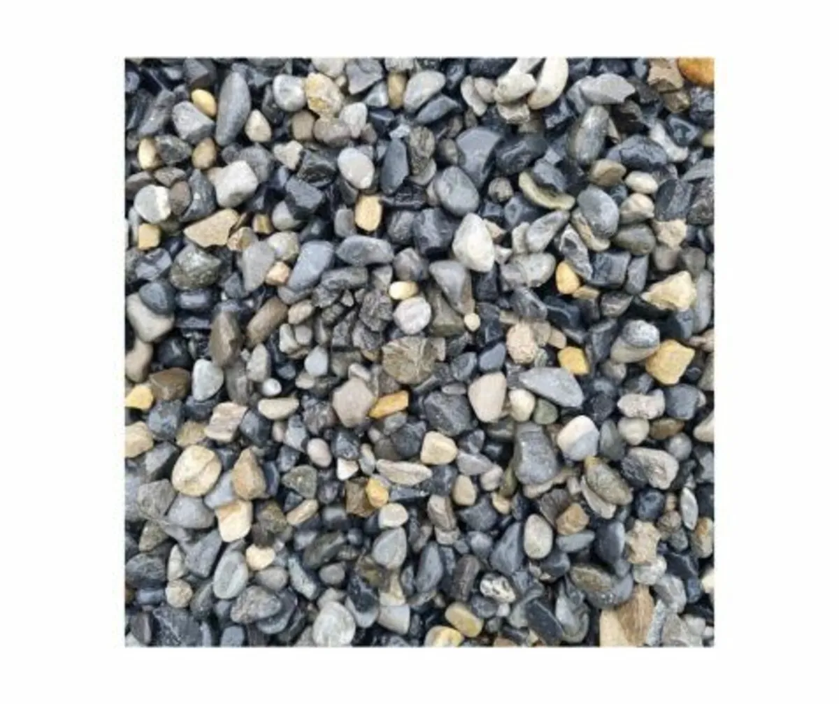 Decorative Gravel - Brandon Blue Pebble 14mm - Image 1