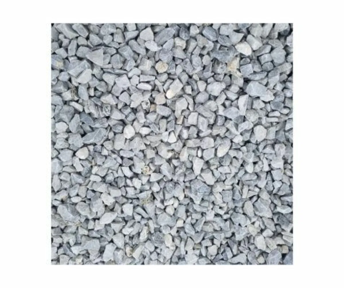 Decorative Gravel in a Bulk Bag Blue Ice 20mm - Image 3