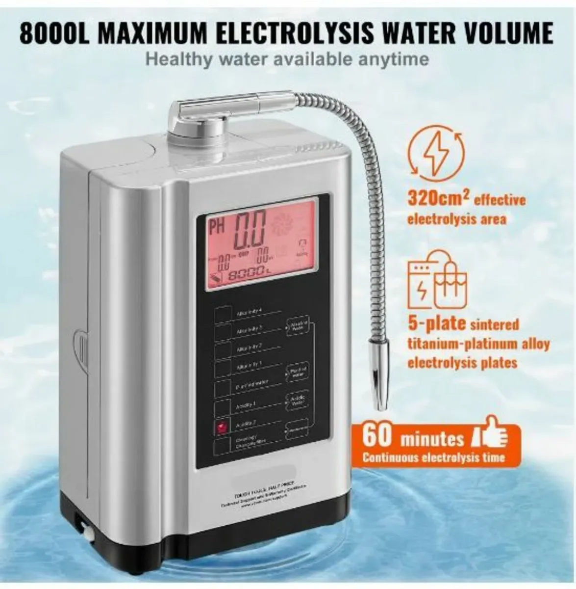 Alkaline Water Ionizer Machine - Image 3