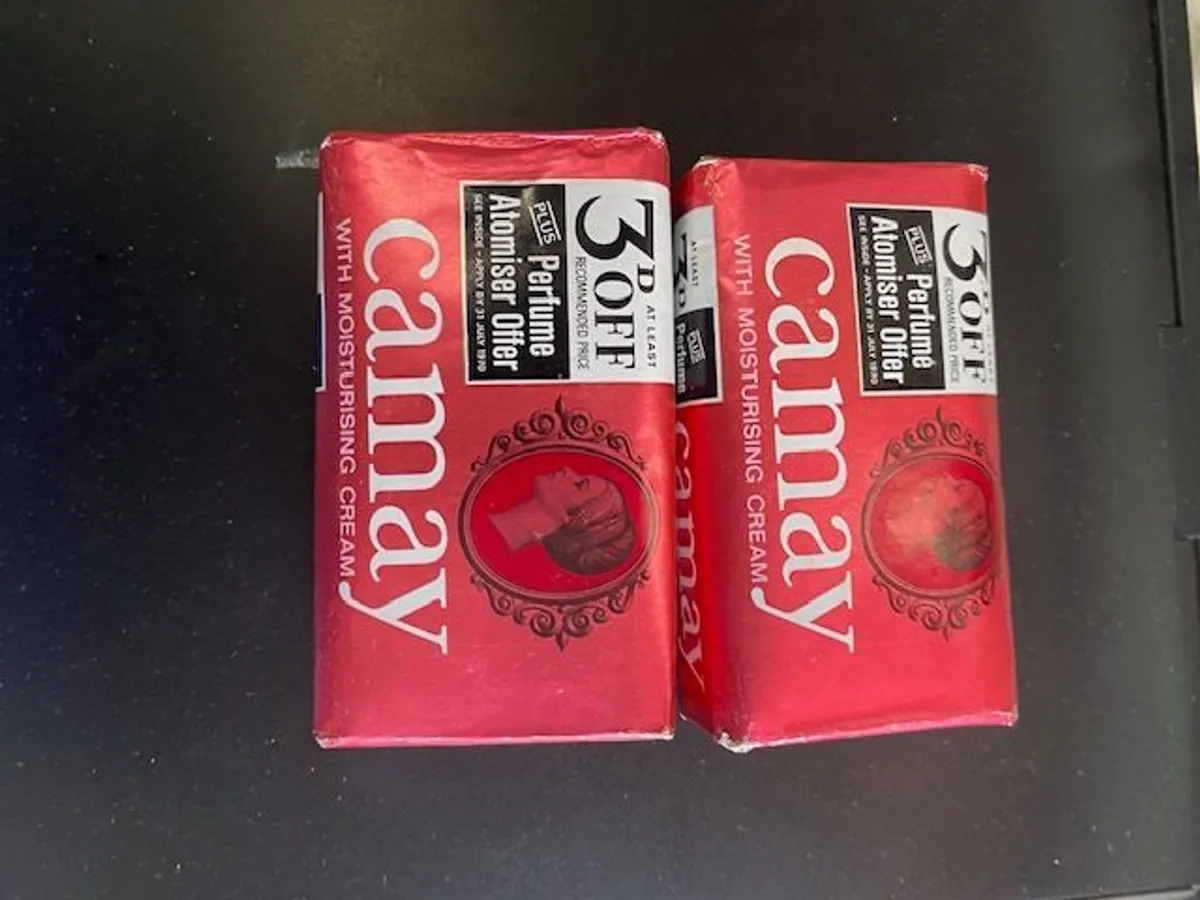 2 Camay Soap - Image 1