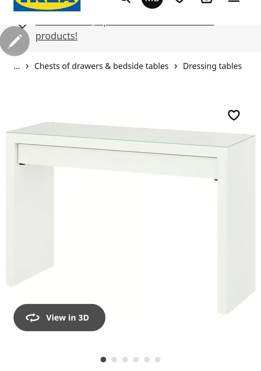 Ikea dressing table - Image 1