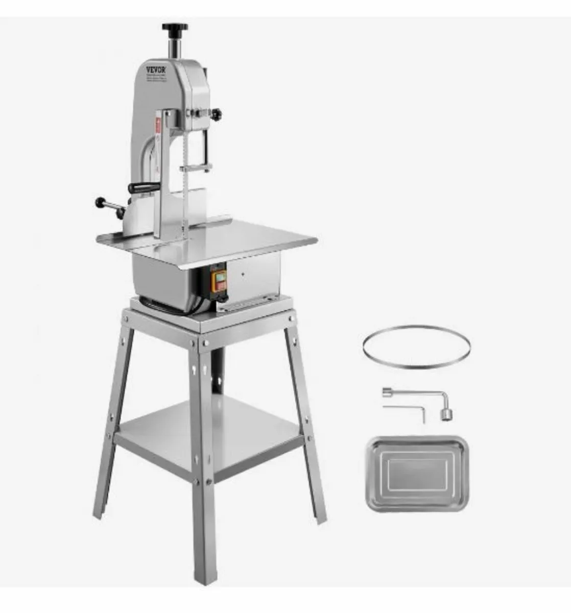 Electric Meat Saw, 850W Stainless - Image 4