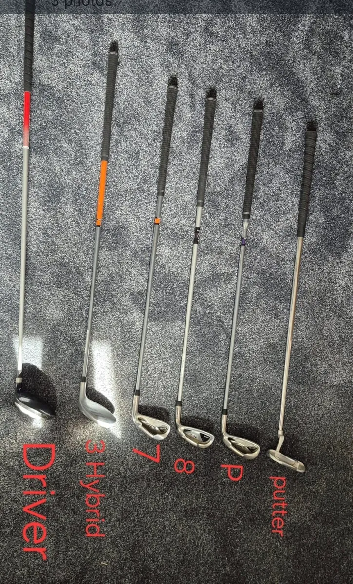Kids Golf Clubs and Golf Bag - Image 1