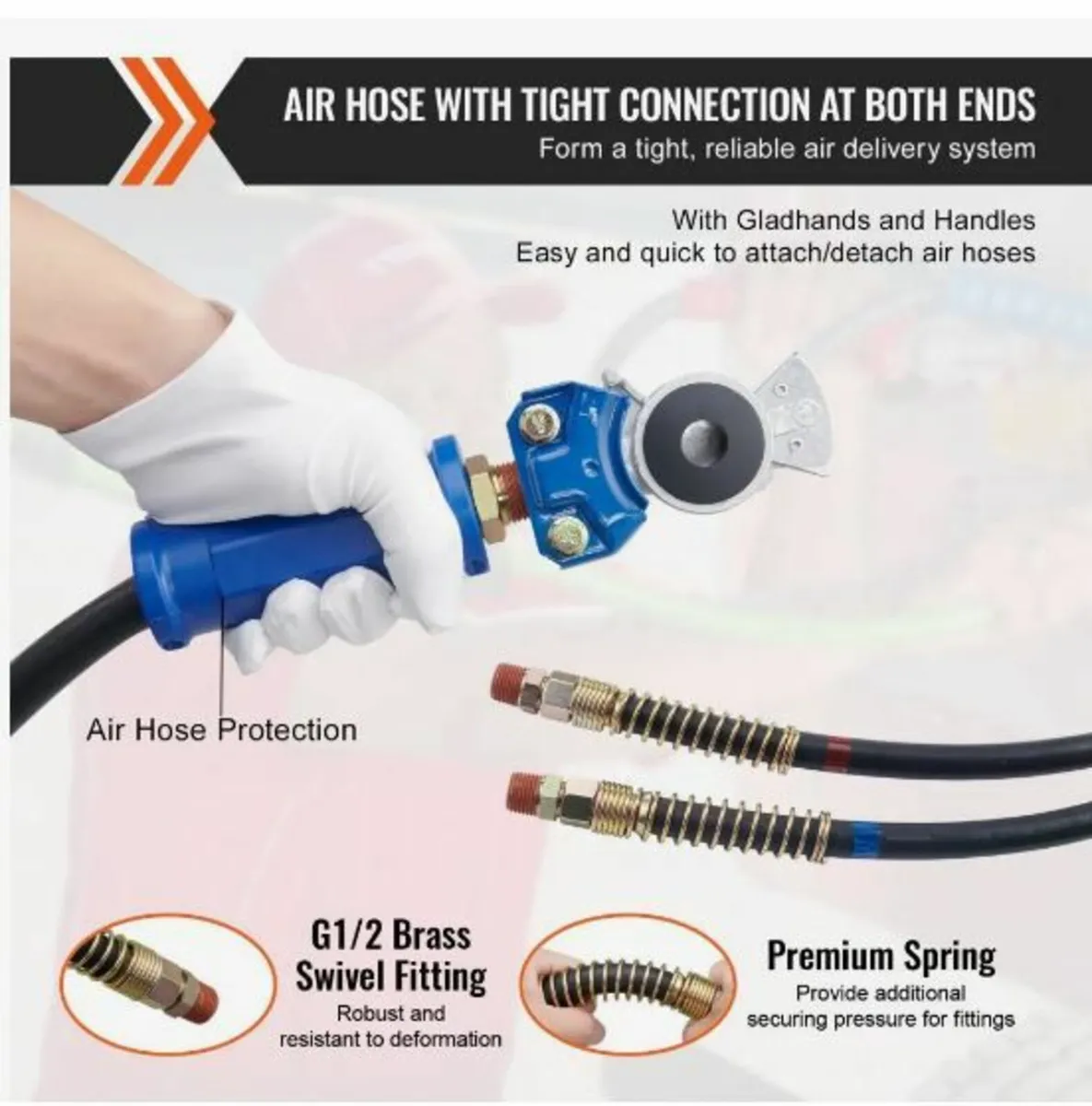 12FT Semi Truck Air Lines Kit - Image 3