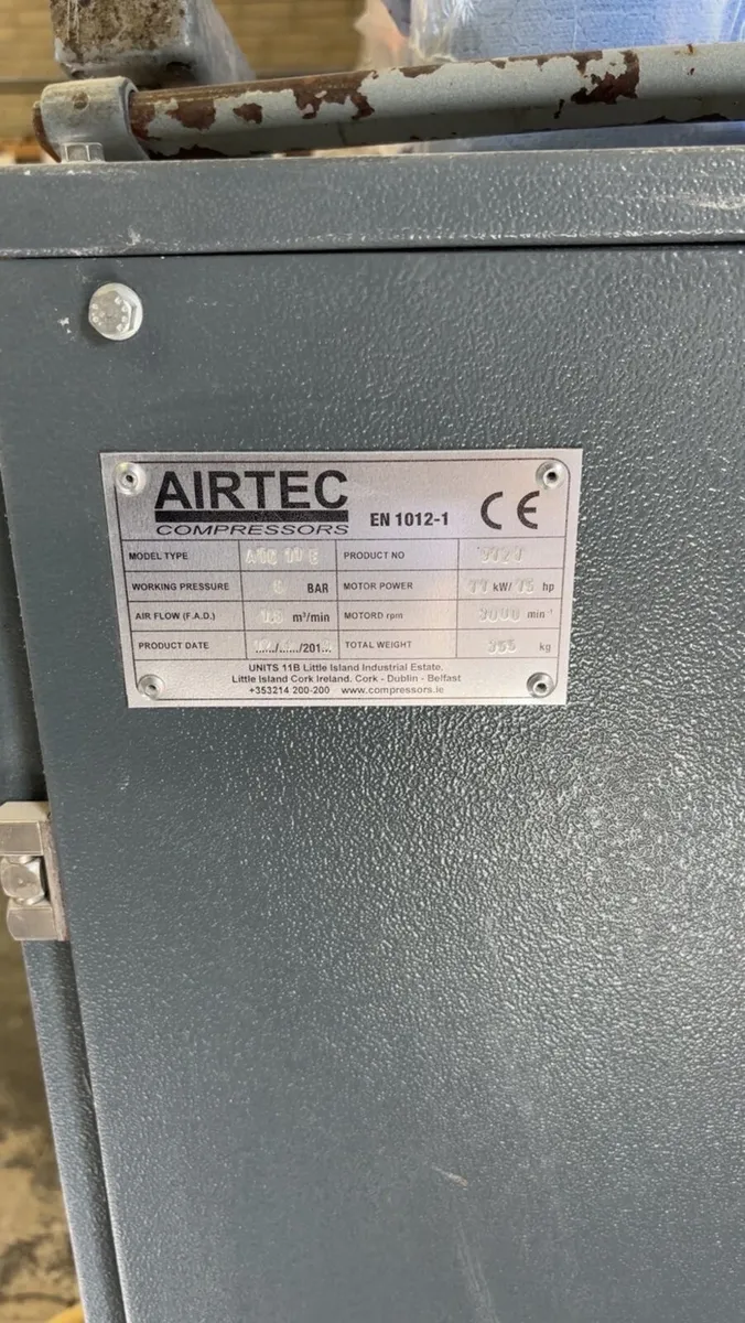 Air tech 8bar compressor and dryer - Image 2
