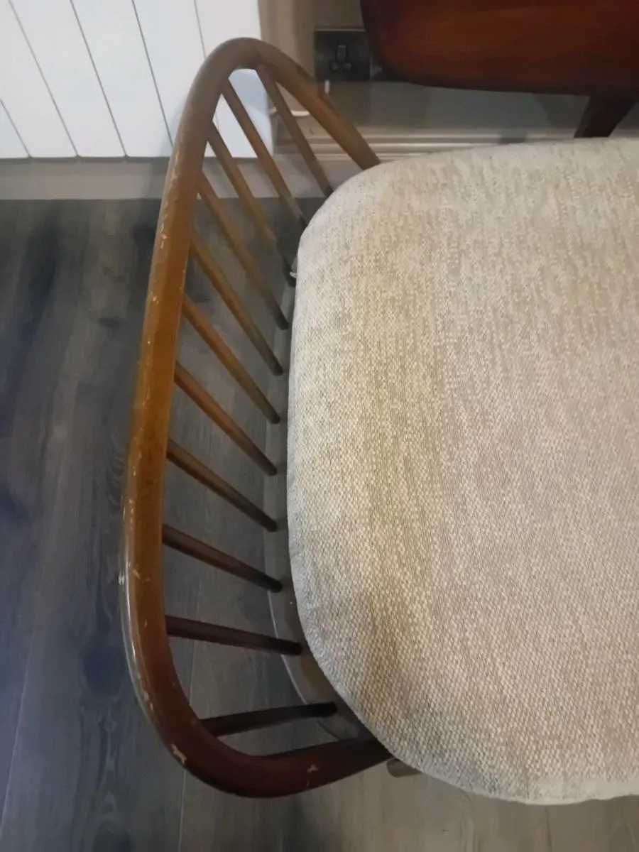 Ercol Studio Couch Lounger Vintage - Image 3