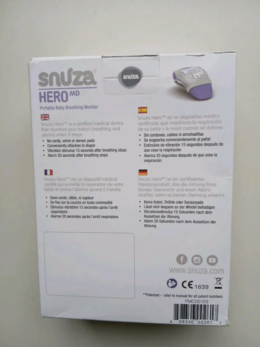 Snuza Hero Monitor Alarm - Image 2