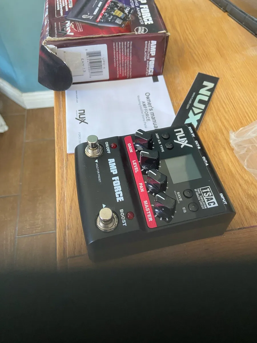 Nux Amp Force Modeling guitar  pedal - Image 1
