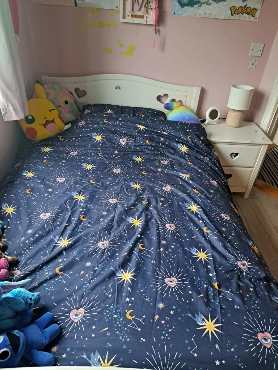 Small Double Bed & Locker - Image 1
