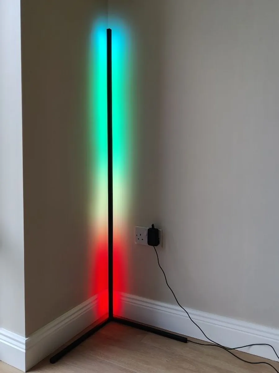 LED Corner Floor Lamp - Image 1
