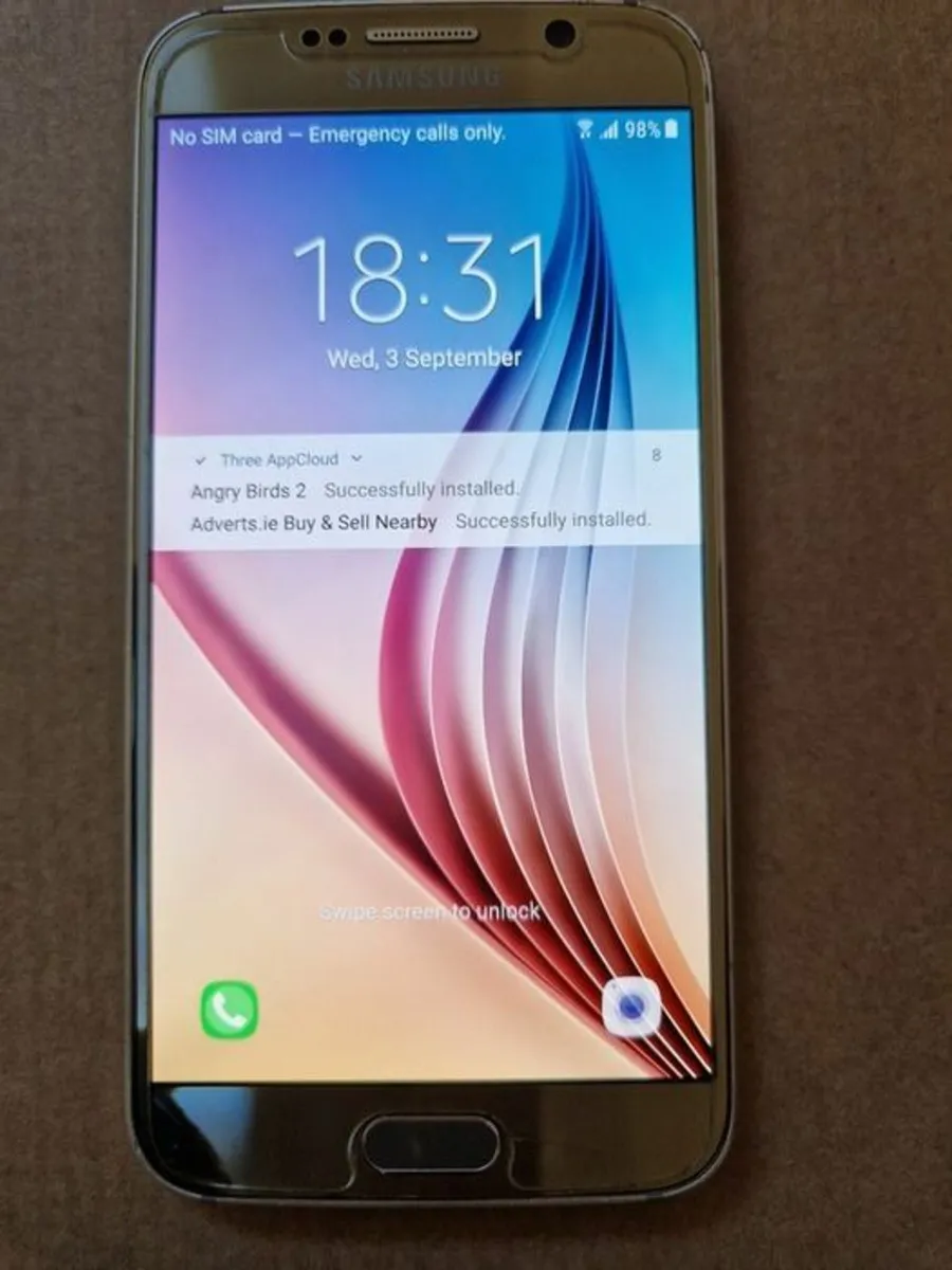Samsung Galaxy S6, Model SN-G920F, 32GB, 3GB RAM, - Image 2