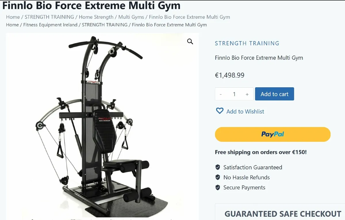 Finnlo Bio Force Extreme Multi Gym - Image 1