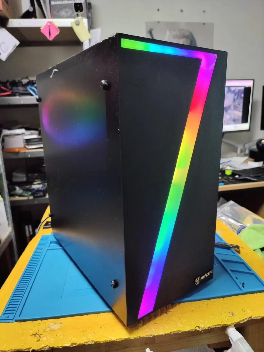 Custom Built Gaming PC Ryzen/16GB/SSD+HDD/Radeon/W - Image 2