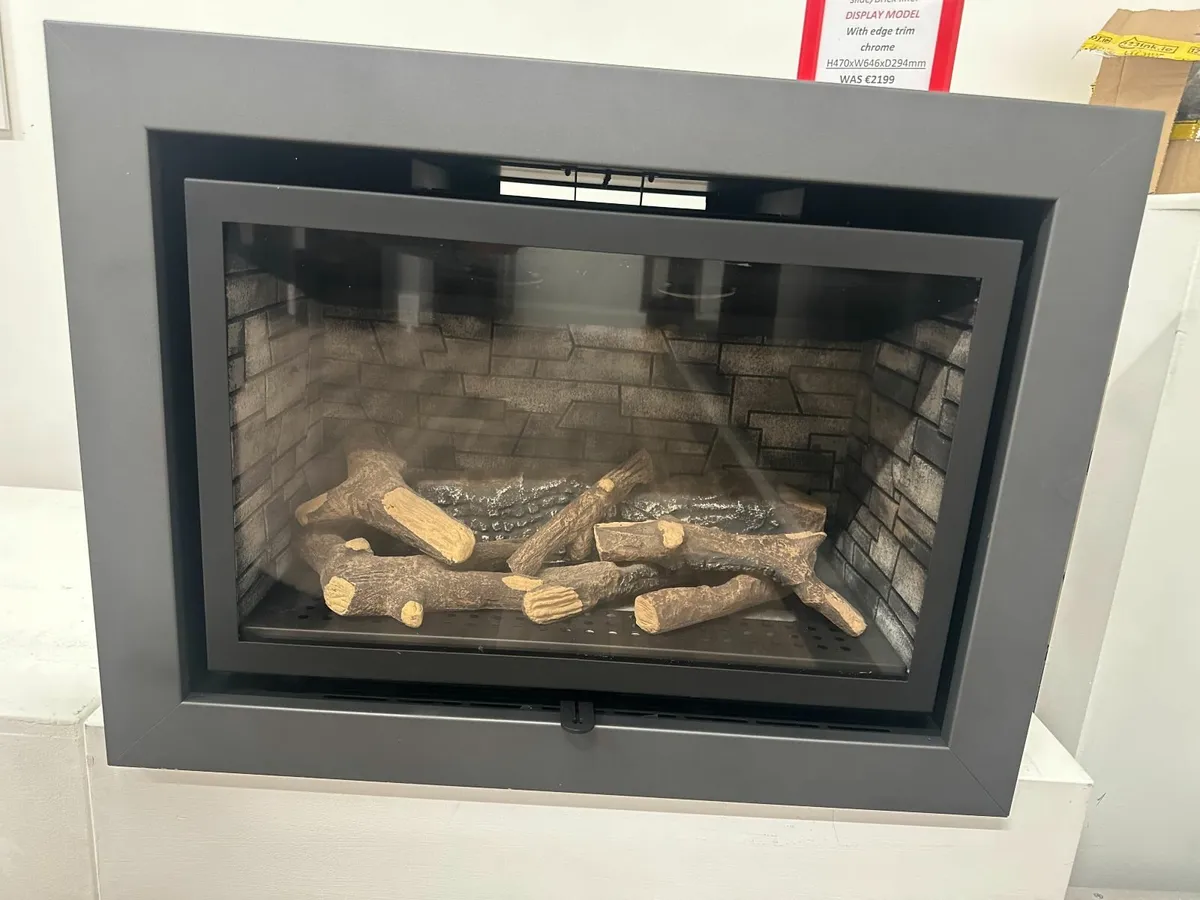 INSPIRE 600 NG Fireslide gas insert(Display model) - Image 1